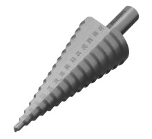 Сверло ступенчатое по металлу, 4-6-8-10-12-14-16-18-20-22-24-26-28-30-32 мм, 4241 Сибртех