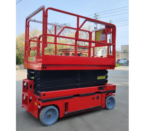 Подъемник ножничный самоходный 230 кг 6/8 м TOR AMSL0608 DC аккумуляторный (G)