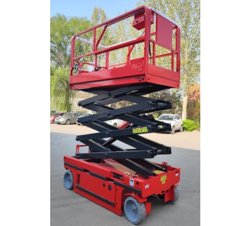 Подъемник ножничный самоходный 230 кг 6/8 м TOR AMSL0608 DC аккумуляторный (G)