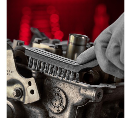 Набор щеток, 3 шт, металлические с пластмассовой ручкой, большие Matrix