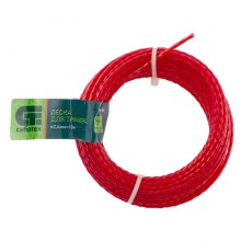 Леска для триммера квадратная витая, 2.4 мм х 10 м, Сибртех