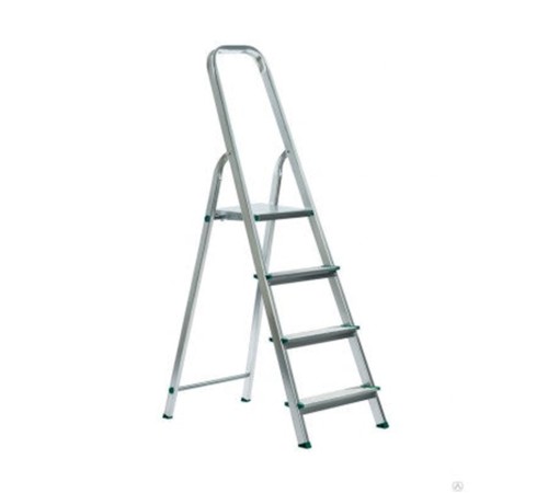 Стремянка алюминиевая односторонняя TOR 
SL4