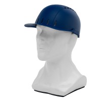 Каскетка защитная "Стиль", пластиковая, синяя Сибртех