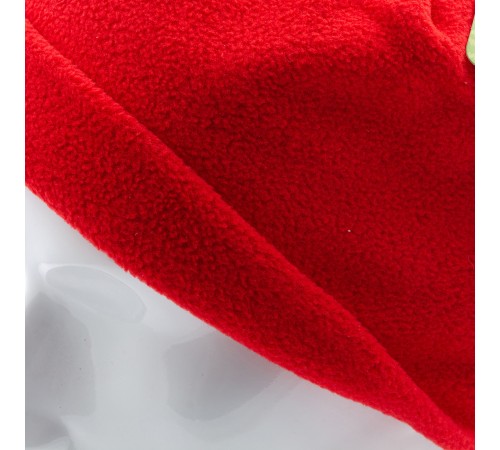 Шапка из флиса для взрослых, размер 58-59, красная Сибртех