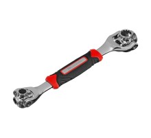 Ключ универсальный 48 в 1, СrV, 8-19мм, Spline Matrix