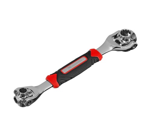 Ключ универсальный 48 в 1, СrV, 8-19мм, Spline Matrix