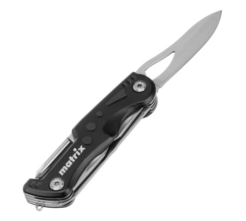 Нож многофункциональный, 7 функций, в чехле, 107 мм Matrix