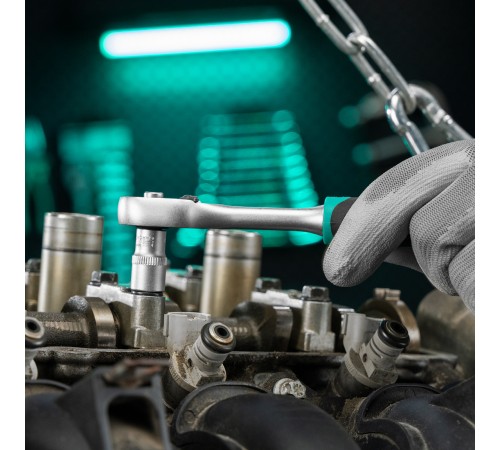 Набор инструментов, 1/4, CrV, пластиковый кейс, 57 предметов Stels