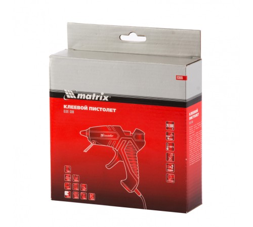 Клеевой пистолет, 11 мм, 20 (100) Вт, 10 г/мин Matrix