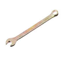 Ключ комбинированный, 8 мм, желтый цинк Сибртех