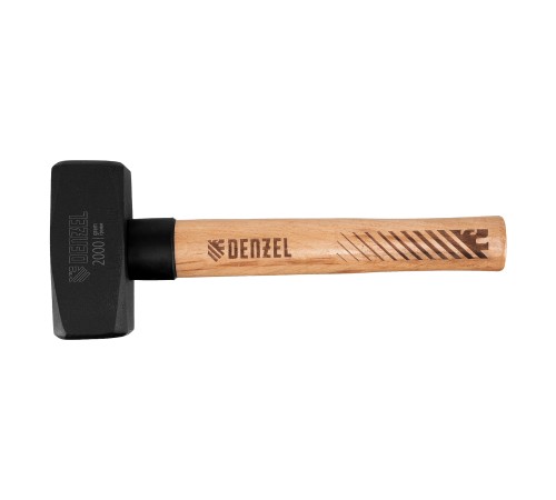 Кувалда, 2000 г, кованая головка, буковая рукоятка Denzel