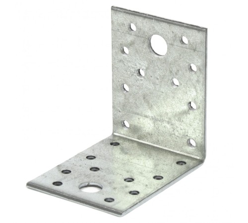 Крепежный уголок 2.5 мм, КU 70 x 70 x 55 мм Сибртех