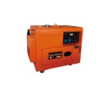 Генератор дизельный TOR KM6000S 6,0 кВт 220в 15 л в кожухе