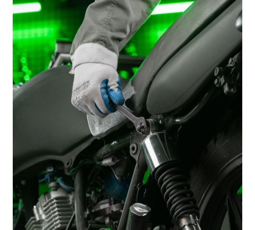 Набор ключей рожковых, 6-24 мм, 8 шт, CrV, фосфатированные, ГОСТ 2839 Сибртех