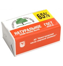 Мыло хозяйственное, 65%, 200 гр, НМЖК