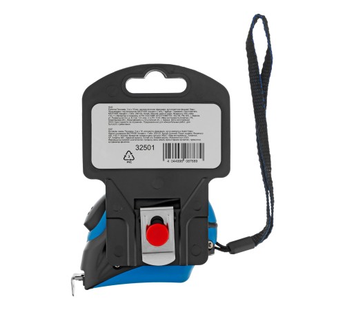 Рулетка Полимер,3 м х 16 мм,автоматическая фиксация,эргономичная форма Барс