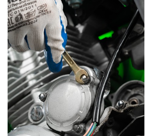 Набор ключей рожковых 6-22 мм, 8 шт, желтый цинк Сибртех