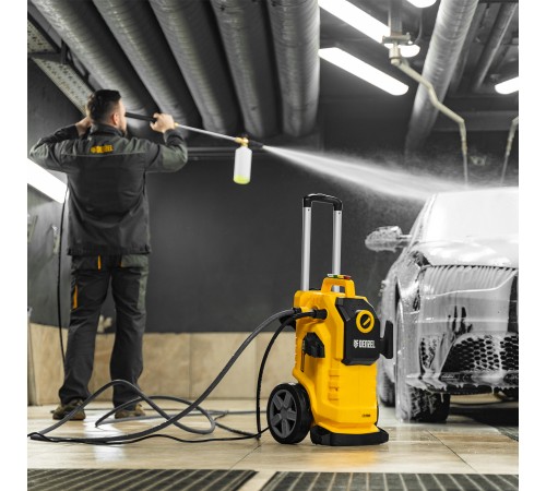 Моечная машина высокого давления K 70 Power, 2500 Вт, 180 бар, 600 л/ч, асинх. двиг.// Denzel