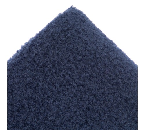 Шапка с отворотом из флиса для взрослых, размер 58-59, синяя Сибртех
