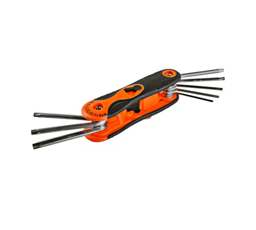 Набор ключей TORX, 8 шт, наконечник звезда, CrV Sturm!