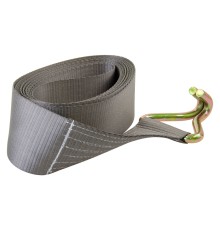 Ремень стяжной TOR 5,0/10,0 т 12,0 м 100 мм (серый)