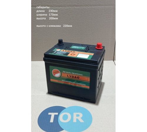 Аккумулятор свинцово-кислотный (WET) 12В/65Ач 230х170х200 для тележек EHLS1000N\15