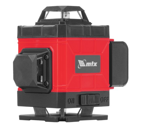 Лазерный уровень м-призм. ML 360-4 Pro SET, 30 м, акк. Li 3000 мАч, состоит из 2 частей MTX