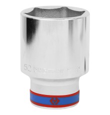 Головка торцевая глубокая шестигранная 3/4", 52 мм KING TONY 623552M