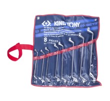 Набор накидных ключей, 6-23 мм, 8 предметов KING TONY 1708MR