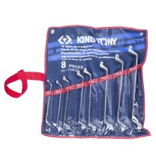Набор накидных ключей, 6-23 мм, 8 предметов KING TONY 1708MR Набор накидных ключей, 6-23 мм, 8 предметов KING TONY 1708MR
