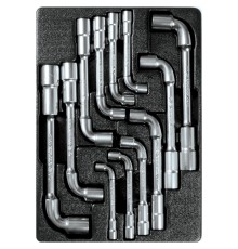 Набор торцевых ключей L-образных, ложемент, 12 предметов KING TONY 9-1812MR