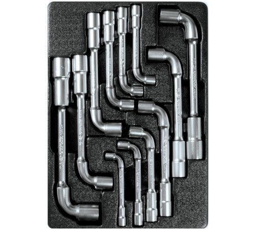 Набор торцевых ключей L-образных, ложемент, 12 предметов KING TONY 9-1812MR Набор торцевых ключей L-образных, ложемент, 12 предметов KING TONY 9-1812MR