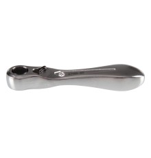 Трещотка 1/4", 88 мм, 60 зубцов, флажковая, для вставок (бит) KING TONY 276B-0225