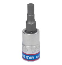 Насадка (бита) торцевая 1/4", Hex, 4 мм, L = 37 мм KING TONY 203504