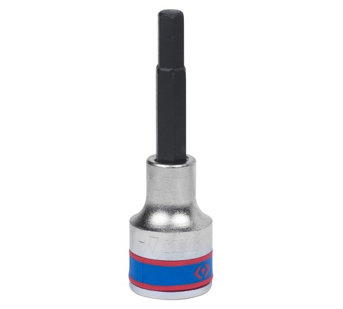Насадка (бита) торцевая 1/2", Hex, 7 мм, L = 80 мм KING TONY 403507 Насадка (бита) торцевая 1/2", Hex, 7 мм, L = 80 мм KING TONY 403507