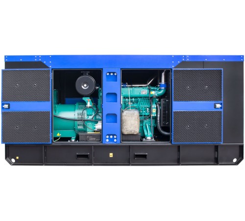 Дизельный генератор ТСС АД-250С-Т400-2РКМ5 ПРОФ в шумозащитном кожухе