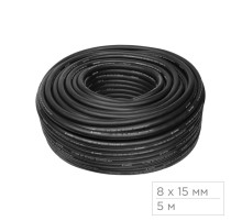 Шланг пневматический 8х15 мм, 5 м, резиновый МАСТАК 683-08100M5