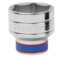 Головка торцевая стандартная шестигранная 1/2", 38 мм KING TONY 433538M