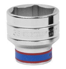 Головка торцевая стандартная шестигранная 1/2", 38 мм KING TONY 433538M