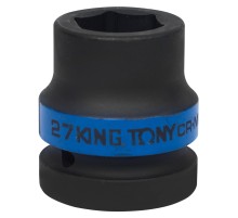 Головка торцевая ударная шестигранная 1", 27 мм KING TONY 853527M Головка торцевая ударная шестигранная 1", 27 мм KING TONY 853527M