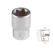 Головка торцевая TORX Е-стандарт 1/2", E22 AFFIX AF00043022 Головка торцевая TORX Е-стандарт 1/2", E22 AFFIX AF00043022