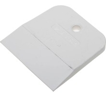 ЗУБР 80 мм, белый эластичный, шпатель для затирки швов (1016-80)