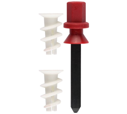 ЗУБР 23 мм, 100 шт., дюбели для гипсокартона ДРИВА 4-301255