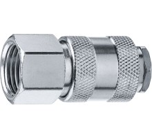 ЗУБР 3/8″F - рапид муфта, переходник, Профессионал (64910-3/8) ЗУБР 3/8″F - рапид муфта, переходник, Профессионал (64910-3/8)
