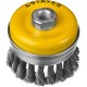 STAYER Ø 80 мм, щетка чашечная для УШМ 80 мм, 35137-080