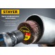 STAYER P180, 30х15 мм, круг шлифовальный лепестковый на шпильке 36606-180
