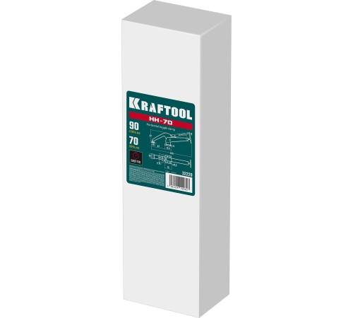 KRAFTOOL 90/70 мм, струбцина зажимная HH-70 32220 KRAFTOOL 90/70 мм, струбцина зажимная HH-70 32220