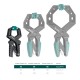 KRAFTOOL 38х38 мм, струбцина зажимная RC-4 32224-04