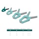 KRAFTOOL 50/50 мм, струбцина пружинная SC-5 32227-5