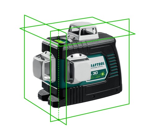 KRAFTOOL зеленый лазерный нивелир LL 3D 34641 Professional KRAFTOOL зеленый лазерный нивелир LL 3D 34641 Professional